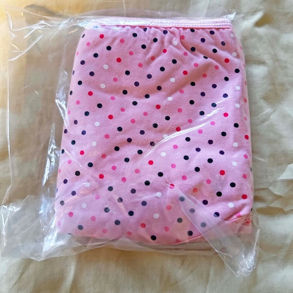 HIGH CUT BRIEFS, COTTON SPANDEX, PINK DOT, SIZE 4X, DéESSE COLLECTION for ADDITI - Picture 2 of 6